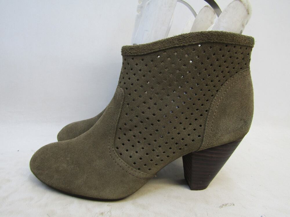 Jessica Simpson Womens Size 8 M Brown Suede Ankle Fashion Boots Bootie